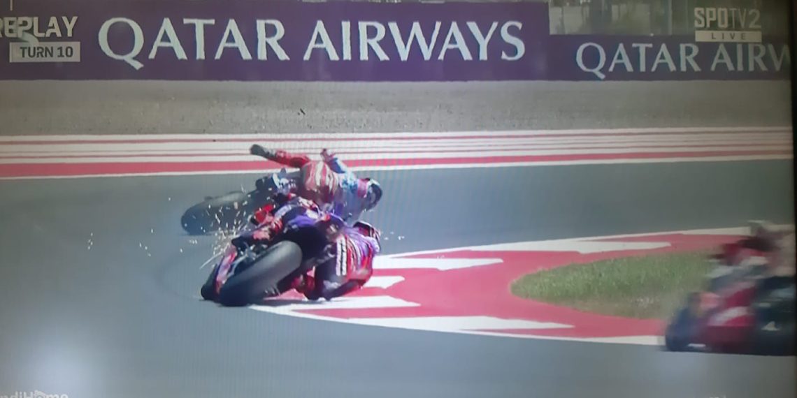 Sirkuit Mandalika “Kutukan” Marc Marquez 2 Kali Terjatuh Dalam Sesi Kualifikasi GP Indonesia 2024