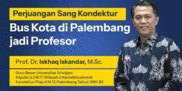 Kisah Prof. Iskhaq Iskandar, Sang Kondektur yang Jadi Profesor
