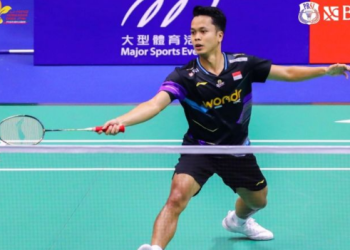 Anthony Sinisuka Ginting Balaskan Dendam dengan Skor Satu Digit