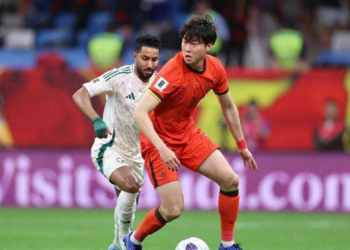 Arab Saudi Comeback Kalahkan China dengan 10 Pemain