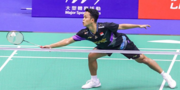 Anthony Sinisuka Ginting Menangkan Pertarungan Sengit Lawan Wakil Taiwan