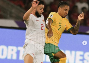 Timnas Indonesia vs Timnas Australia Berlangsung Alot, Indonesia Tahan Imbang Australia 0-0