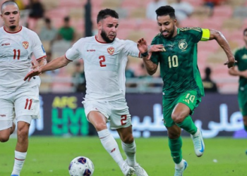 Arab Saudi Ditahan Imbang Timnas Indonesia 1-1
