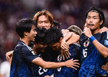 Timnas Jepang Rontokan Timnas Bahrain 5-0