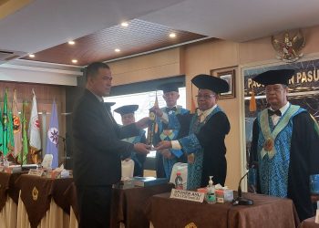 Sidang doktor Unpas Akhmad Mukhlis