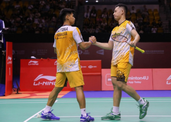 Sabar/Reza ke Final Usai Kalahkan Leo/Bagas