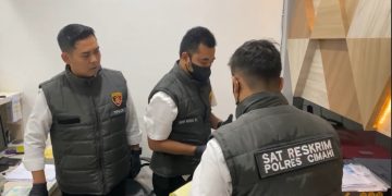 Polisi Lakukan Pengeledahan di Pegadaian Batujajar