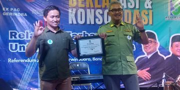 Gerakan Referendum Deklarasi Dukungan Farhan-Erwin