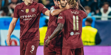 Manchester City Gilas Slovan Bratislava 4 Gol Tanpa Balas