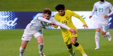 Harimau Malaya Kalah dengan Skor Telak 0-4