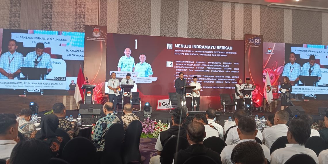 debat perdana pilkada