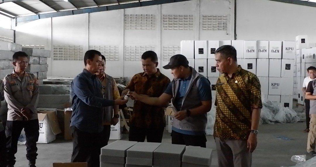 KPU Kota Bandung Terima Surat Suara Pilkada