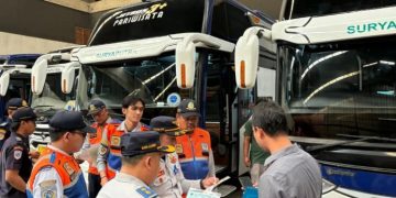 inspeksi keselamatan bus