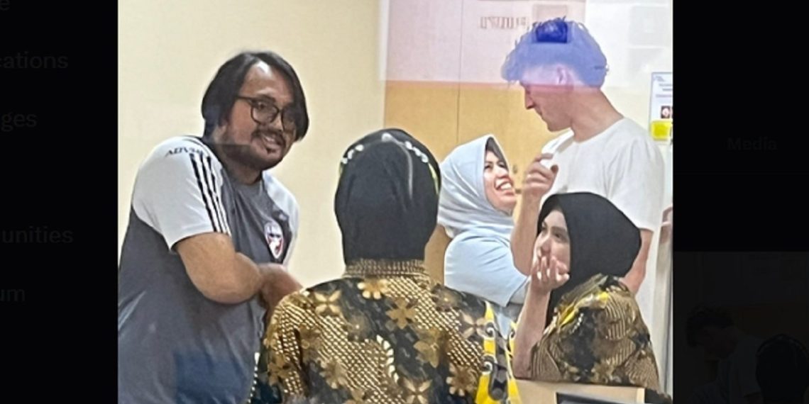 Viral Foto Ole Romeny Jalani Tes Kesehatan