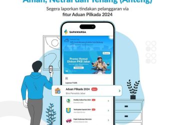 Kanal Aduan Pilkada di Aplikasi Sapawarga