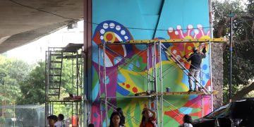 kolong flyover pasupati