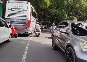 kemacetan wisata lembang