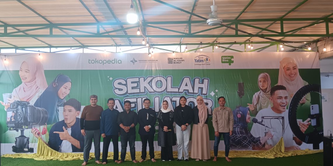 Peluncuran Sekolah Afiliator Yatim Bisa Kerja