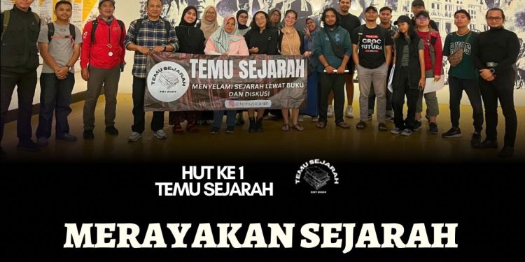 HUT ke-1 Temu Sejarah Gelar Pekan Diskusi, Menulis Hingga Eksplorasi Sejarah