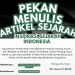 Ajak Publik Berkarya, Temu Sejarah Adakan Pekan Menulis Artikel