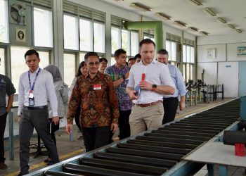 PTDI Menerima Kunjungan Thales Belgium