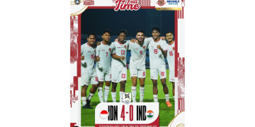 Timnas U20 Indonesia Pesta Gol, Membantai India 4-0