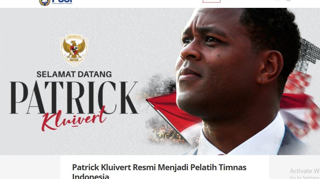 Patrick Kluivert Timnas