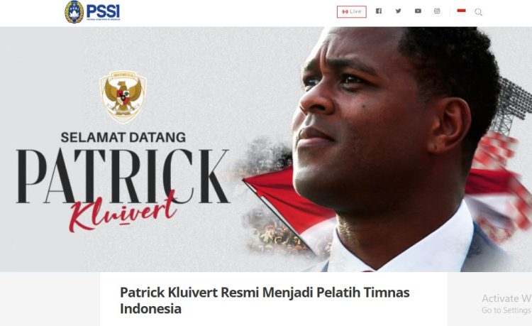 Patrick Kluivert Timnas