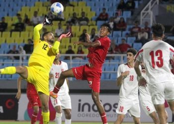 Timnas U20 Indonesia Dihajar Yordania 0-1