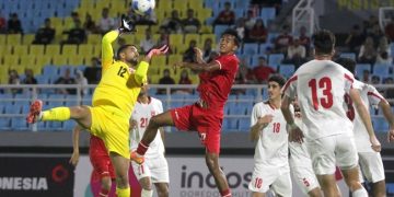 Timnas U20 Indonesia Dihajar Yordania 0-1