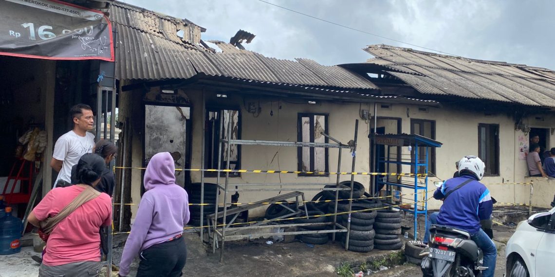 Kebakaran Kontrakan di Ngamprah Renggut Satu Nyawa