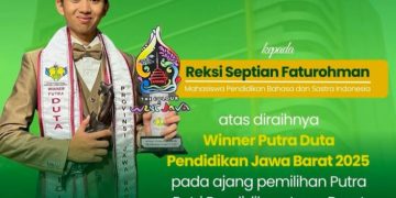 Mahasiswa FKIP UNPAS Raih Gelar Winner Putra Duta Pendidikan Jawa Barat 2025