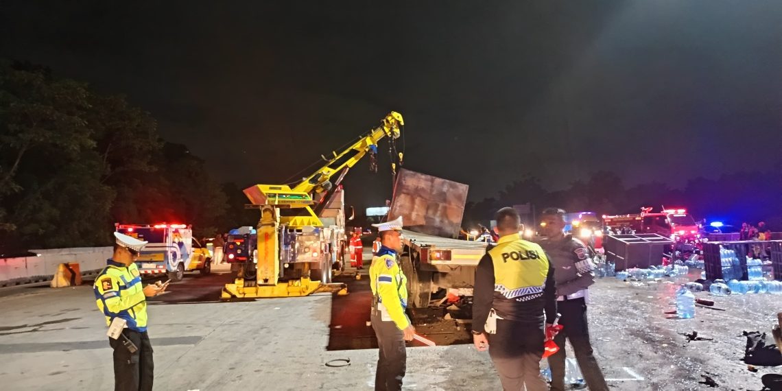 kecelakaan tol ciawi