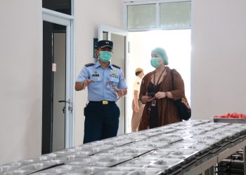 Dinkes Jabar Kunjungi SPPG Lanud Husen Sastranegara