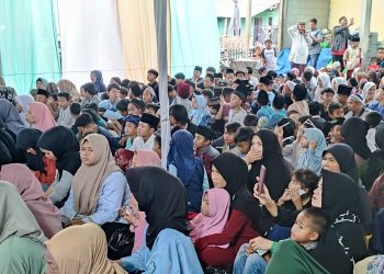 Gebyar Santunan 1000 Anak Yatim di Ciparay Berlangsung Sukses