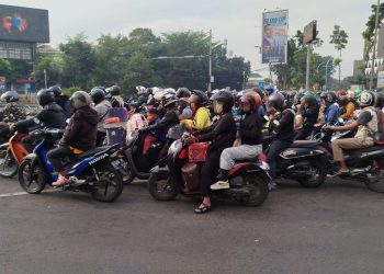 pemudik jalan soekarno-hatta
