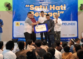 IKA ITS Gelar Buka Puasa Bersama Anak Prasejahtera di Sekolah Master Depok