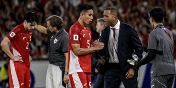 Rizky Ridho Nekat Main Meski Cedera