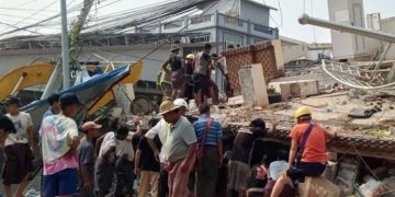 myanmar gempa