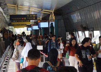Arus Balik Lebaran Memuncak di Stasiun Bandung