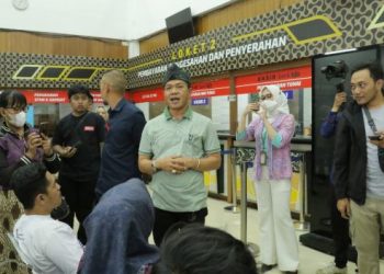 DS Sidak ke Kantor Samsat Siapkan Tiga Lokasi Pembayaran Pajak Baru