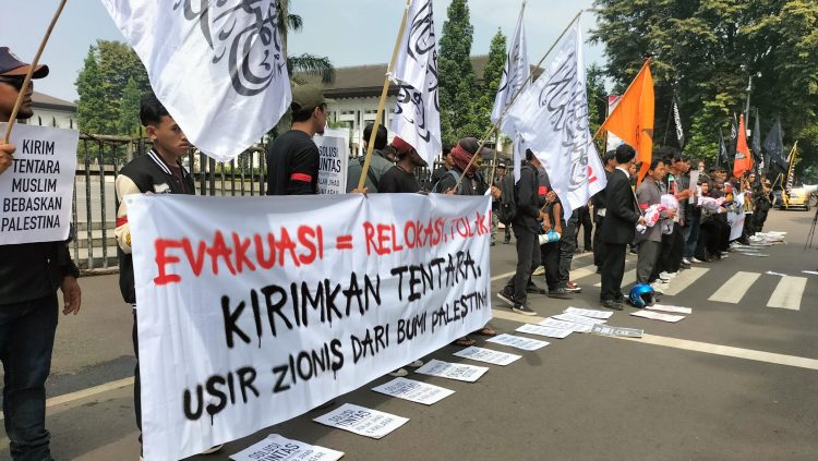 Mahasiswa Bandung dukung Palestina