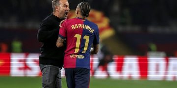 Barcelona Gagal Menjauh dari Real Madrid, Raphinha Ngamuk di Lapangan