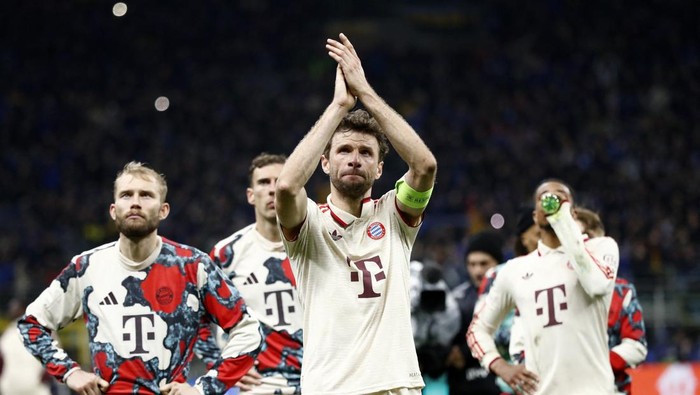 Laga Terakhir Thomas Mueller di Liga Champions