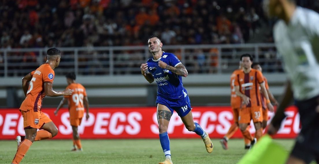 Peralta Gagalkan Kemenangan Persib di Kandang Borneo FC