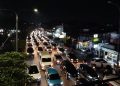 Arus Balik Waisak Padati Tol Pasteur Bandung
