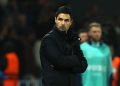 Pelatih Arsenal asal Spanyol Mikel Arteta. (AFP/THOMAS SAMSON)