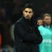 Pelatih Arsenal asal Spanyol Mikel Arteta. (AFP/THOMAS SAMSON)