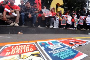 Aksi May Day Bandung