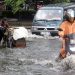 Banjir Genangi Jalan Pluto Bandung, Lalu Lintas Terganggu